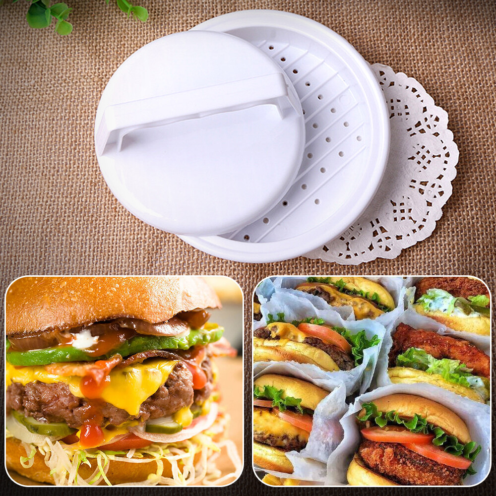 Prensas de carne para Hamburguesas Molde para hamburguesa Preparar en Casa Facil gallery