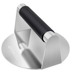 EPPARN Smash Burger Press with Anti-Scald Handle Stainless Steel Burger Smash…