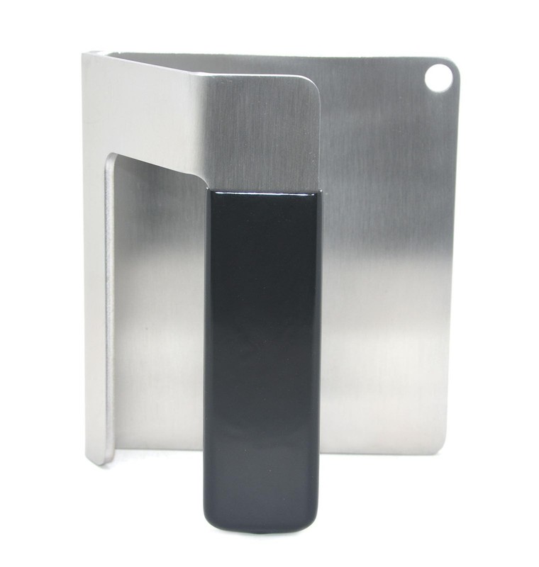 JNXHON Kitchen Tools 6"×5.5" Stainless Steel Hamburger Smash Press, BLACK gallery