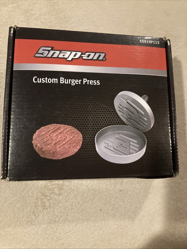 Snap On - Custom Burger Press - Model SSX19P113 (BRAND NEW) gallery