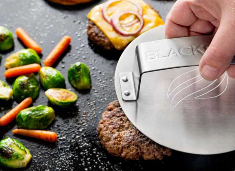Blackstone Smash & Sear Press Heavy Duty Burger Press Griddle BBQ Cast Iron Tol gallery