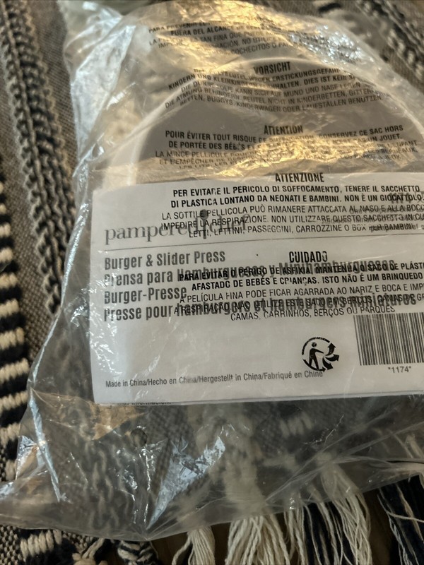 Pampered Chef Burger and Slider Press # 1174 ~BRAND NEW Sill In Factory Packet gallery