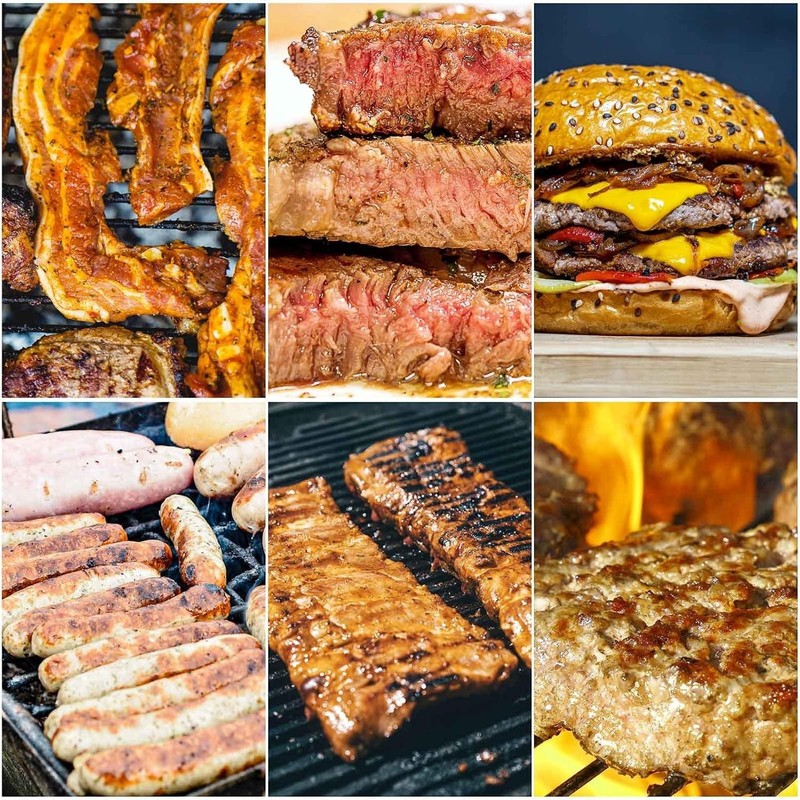 Smashed Burger Kit, Stainless Steel Burger Press, Grill Spatula and Spice Dre... gallery