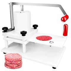 Manual Plastic Burger Press Molding Machine 100mm Burger Making Machine