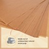 Hamburger Patty Paper Squares 5"x5", 5" x Square, Unbleached Natural Brown gallery