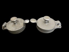 Vtg Qty (2) Winco Hamburger Patty Press 1940s