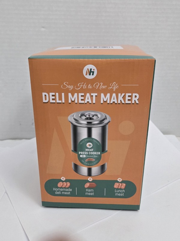 Deli Meat Maker Tool Making Ham Lunch Homemade Stainless Steel SEALED gallery