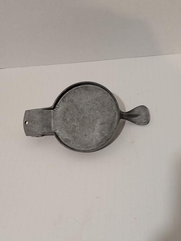 Vintage Cast Aluminum Hamburger Press Flying Duck Mallard Patty Maker gallery