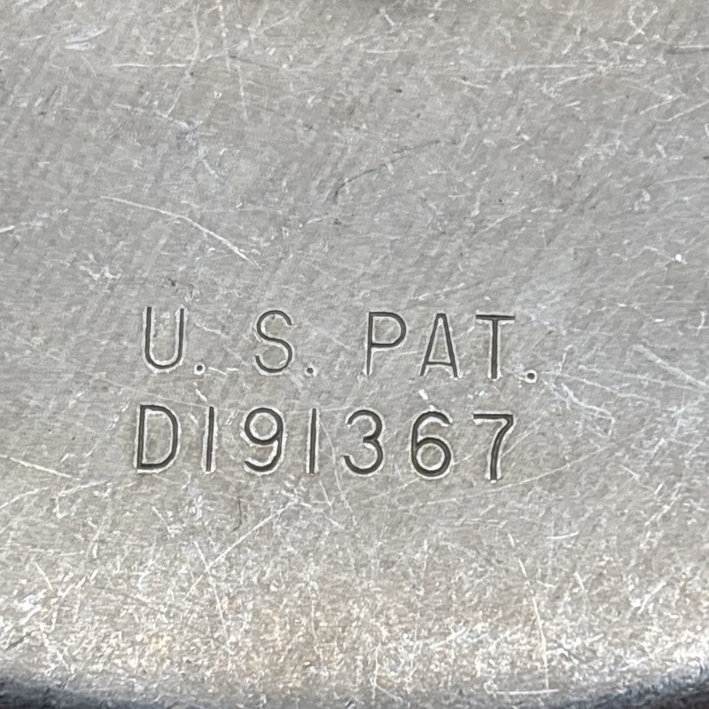 Vintage 1960s Heuck Burger Press Metal CIN'TI 20.0. US Pat D191367 USA EUC gallery