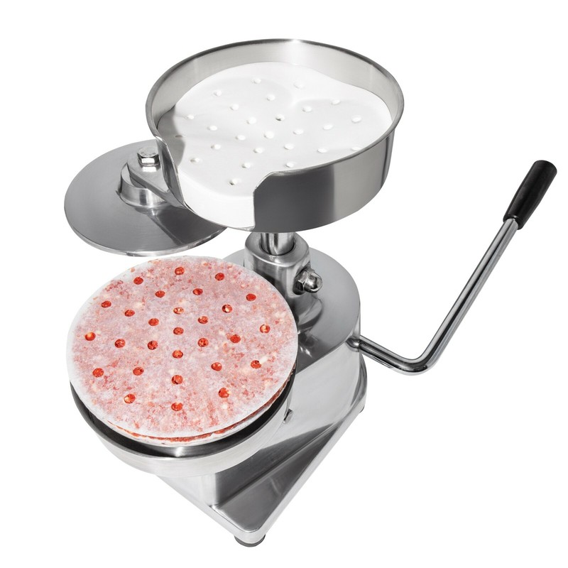 ALDKitchen Hamburger Maker | 5-inch Meat Patties | 500 Pcs Paper Sheet Free Set gallery