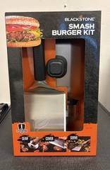 Blackstone Smash Burger Kit Large Stainless Steel Press Dishwasher Safe