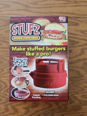 Stufz Stuffed Burger Press – Hamburger Patty Maker – As Seen On TV