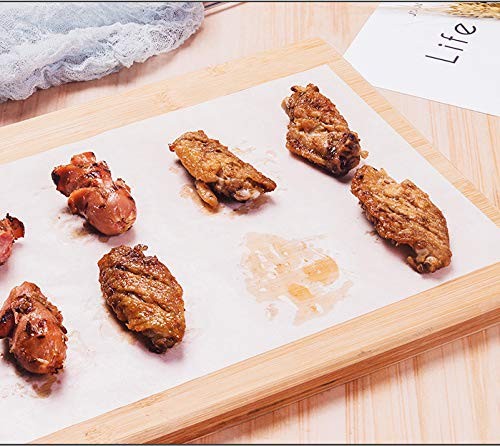 Fasmov 500 Count Parchment Paper Baking Liner Sheets 12 x 16 inches, White gallery