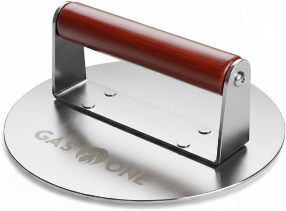 Gasone XL Burger Press – 8.5-Inch Burger Press Patty Maker – Stainless Steel Ham