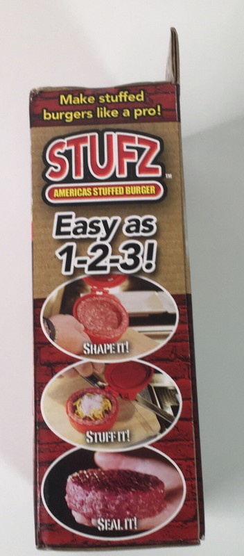 Stufz Stuffed Burger Press - Hamburger Patty Maker - As Seen On TV - New! gallery
