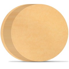 BYKITCHEN 10 Inch Parchment Paper Rounds for Baking, 10inch-100pcs, burlywood
