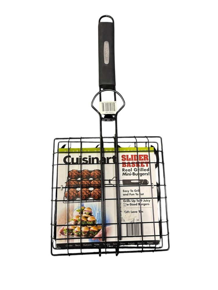 Cuisinart Slider Basket For Burgers- Grills Up To 9 Juicy Bite Sized Burgers