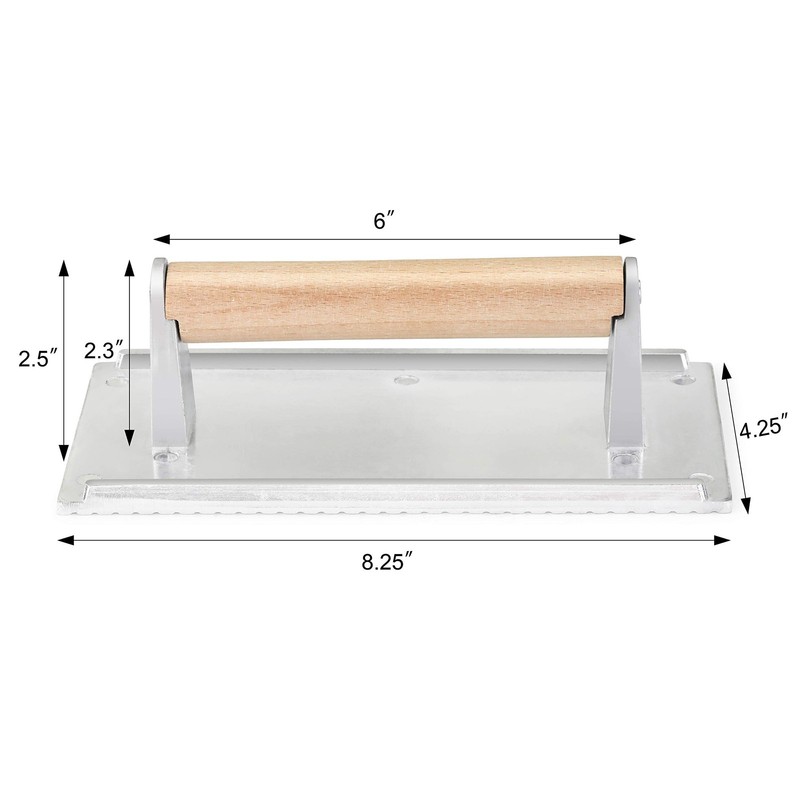 New Star Food Service 36411 Commercial Grade Aluminum Steak Weight/bac gallery