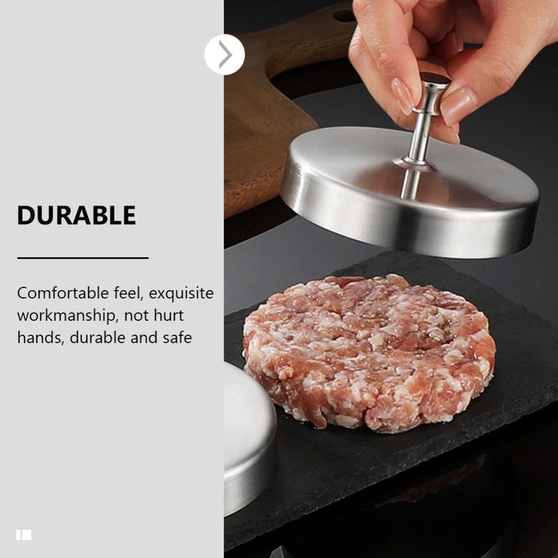 Burger Press Tool Sandwich Patty Maker Stainless Steel Meat Mold gallery