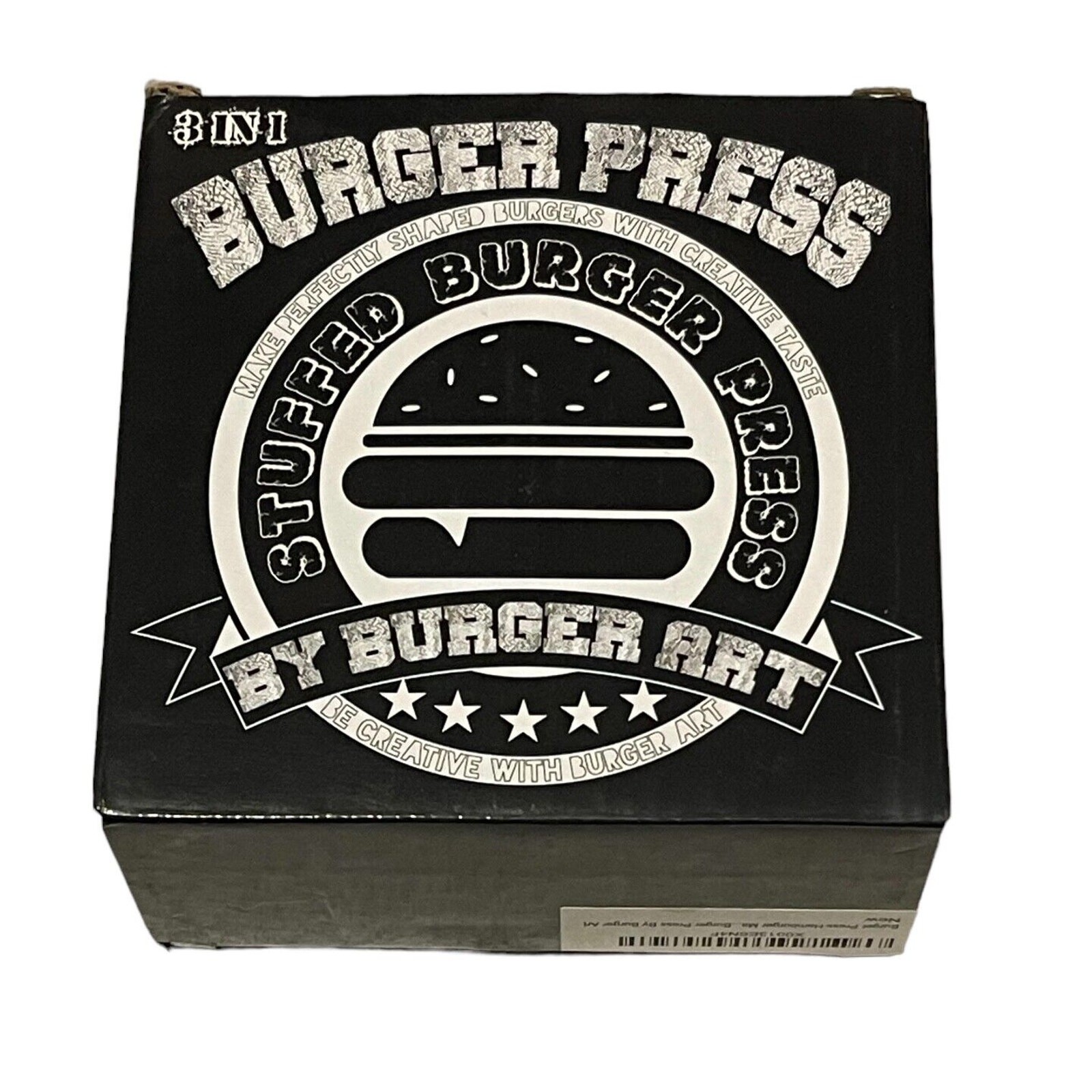 3 in 1 Stuffed Burger Press by Burger Art NEW gallery