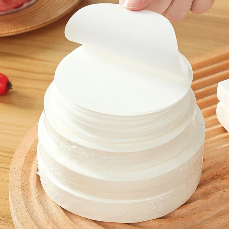100Pc 10/11.4/15.3Cm Hamburger Patty Paper - Wax Papers to Separate Frozen Press gallery