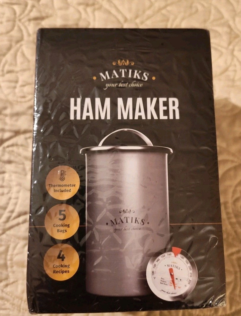Matiks Deli Meat Press for Making Homemade Deli Meats -New Sealed gallery