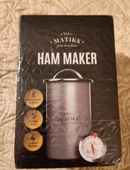 Matiks Deli Meat Press for Making Homemade Deli Meats -New Sealed