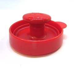 Good Vintage Joie Brand Red Nylon Plastic Hamburger Patty Maker Burger Press