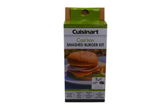 Cuisinart Smashed Burger Kit Cast Iron – Free Shipping
