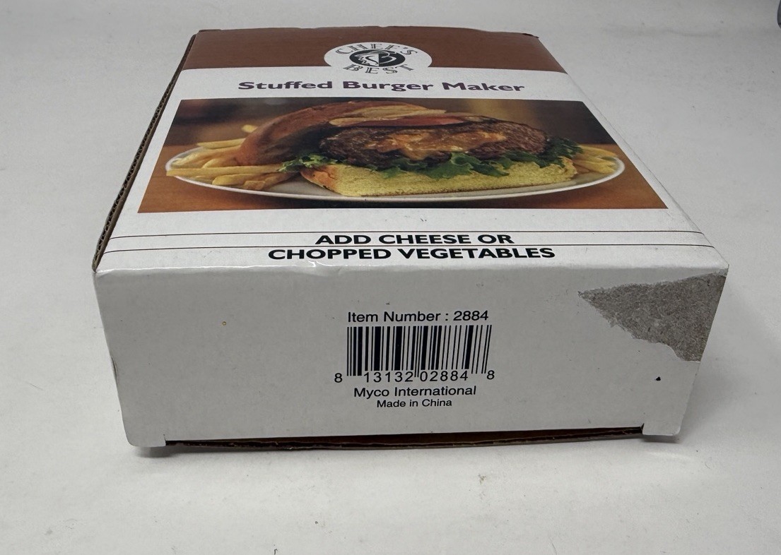 Chef's Best Stuffed Burger Maker-Gourmet-Styled Burgers-New gallery