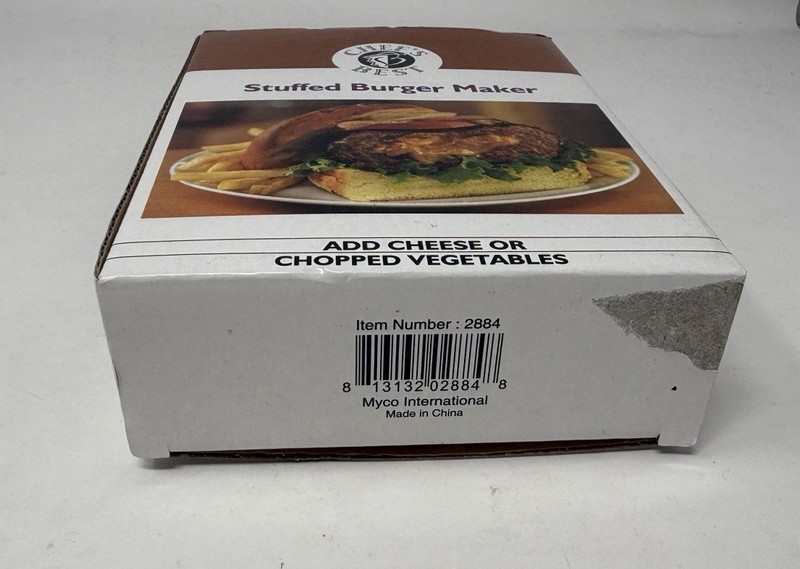 Chef's Best Stuffed Burger Maker-Gourmet-Styled Burgers-New gallery