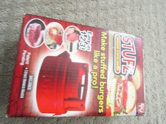 Stufz Stuffed Burger Press – Hamburger Patty Maker – As Seen On TV