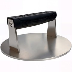 Stainless Steel Burger Smasher 3.25 LB – 8 Inch Steak Weight for Smash Bur