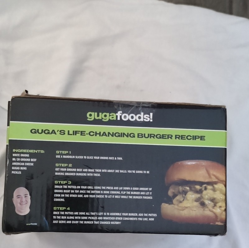 gugafoods Adjustable Metal Burger Press – Customizable, 3 Sizes gallery