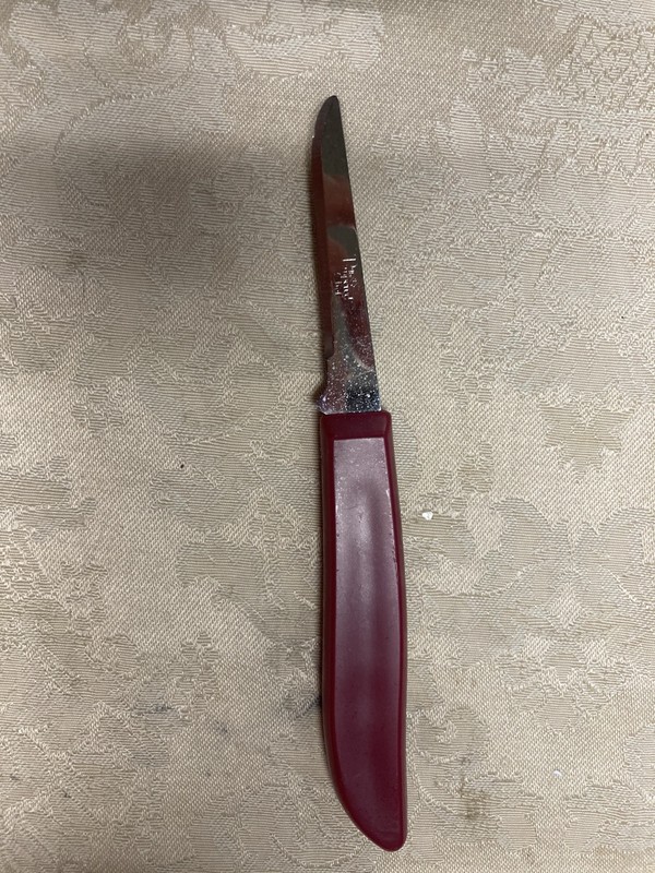 Pampered Chef Burger & Slider Press 3pc Set & Paring Knife Great Condition gallery