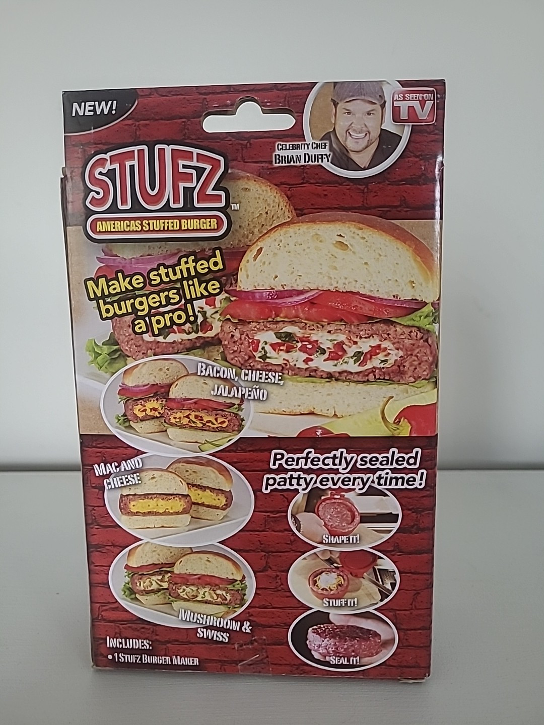 STUFZ Americas Stuffed Burger - As Seen on TV gallery