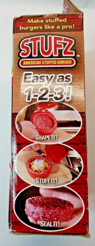 🍔Stufz Americas Stuffed Burger Maker Press As Seen on TV 🍔 Gift Griller gallery