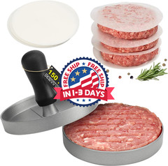 150 Patty Paper máquina antiadherente para hacer hamburguesas con papel encerado