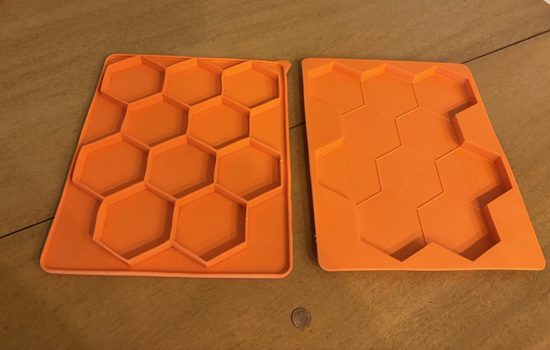 BPA Free Silicone Hamburger Patty Mold Freezer / Refrigerator Keeper gallery