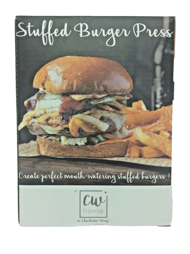 NEW Stuffed burger press by Charleston wrap, Kitchen and home Collection