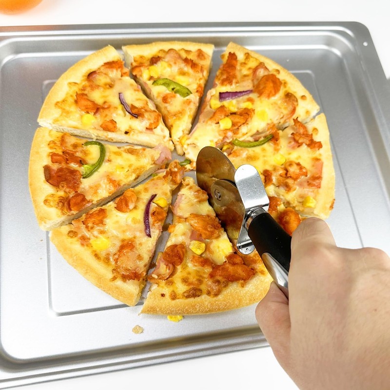 KLAQQED Pizza Peel 12 x 14inches, Pizza Paddle Pizza Spatula Shovel Pizza Cut... gallery