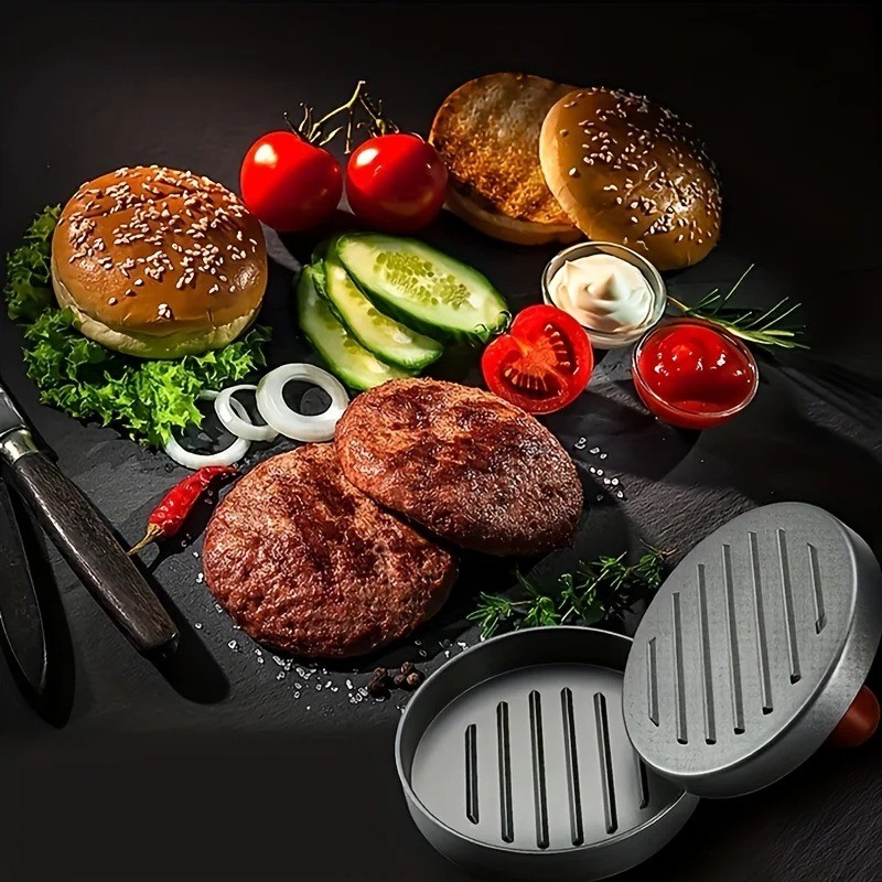 1PC Burger Press Non-Stick Hamburger Press Patty Maker Mold | Meat Beef Cheese gallery