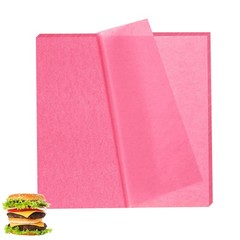 Suiwen 150 Sheets 8.6 x 9.8 in Deli Paper Sandwich 25*22, Pink