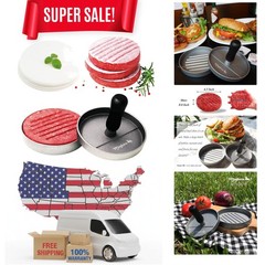 Professional-Grade Patty Maker with Non-Stick Surface – Includes 100 Free Papers
