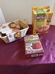 STUFZ Burger Stuffer / Tortilla baked Bowl / Bread Warmer/ As Seen On TV – New