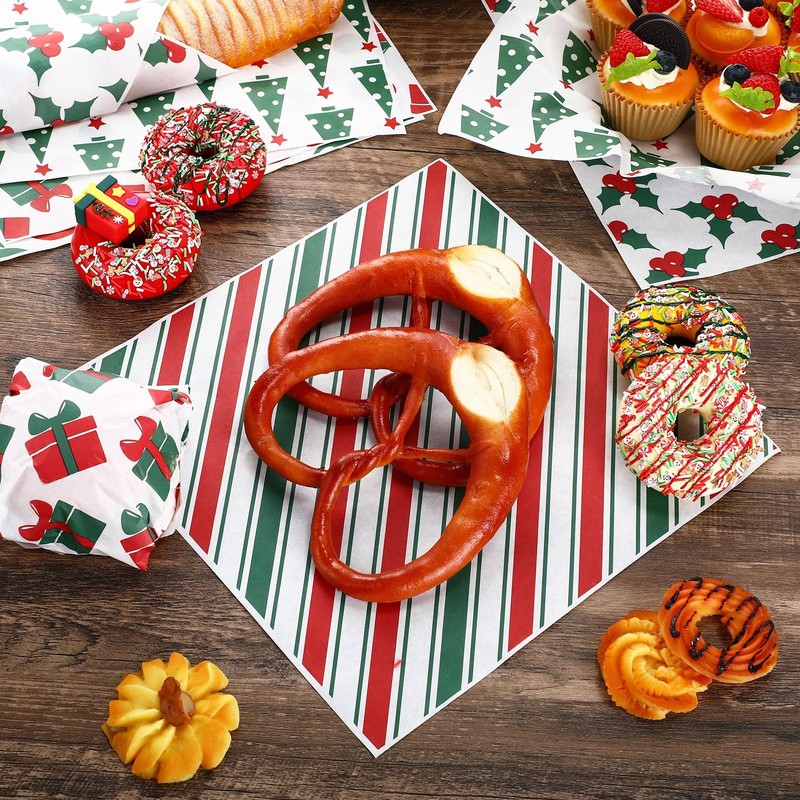 Reallnaive 600 Pcs about 11.81 x11.81 inches/30 x 30cm, Christmas Gift gallery