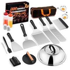 18Pcs Griddle Accessories Kit for Blackstone, Flat Top Grilling Accessory Set