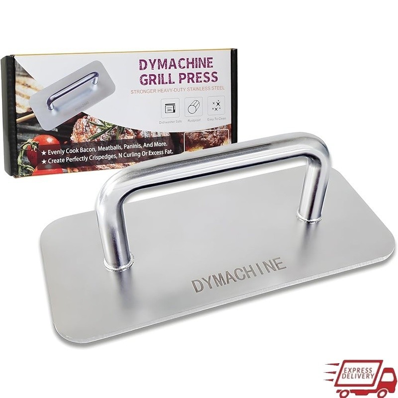 Stainless Steel Burger Press Heavy Duty Patty Maker Cooking Tool Easy Clean New gallery