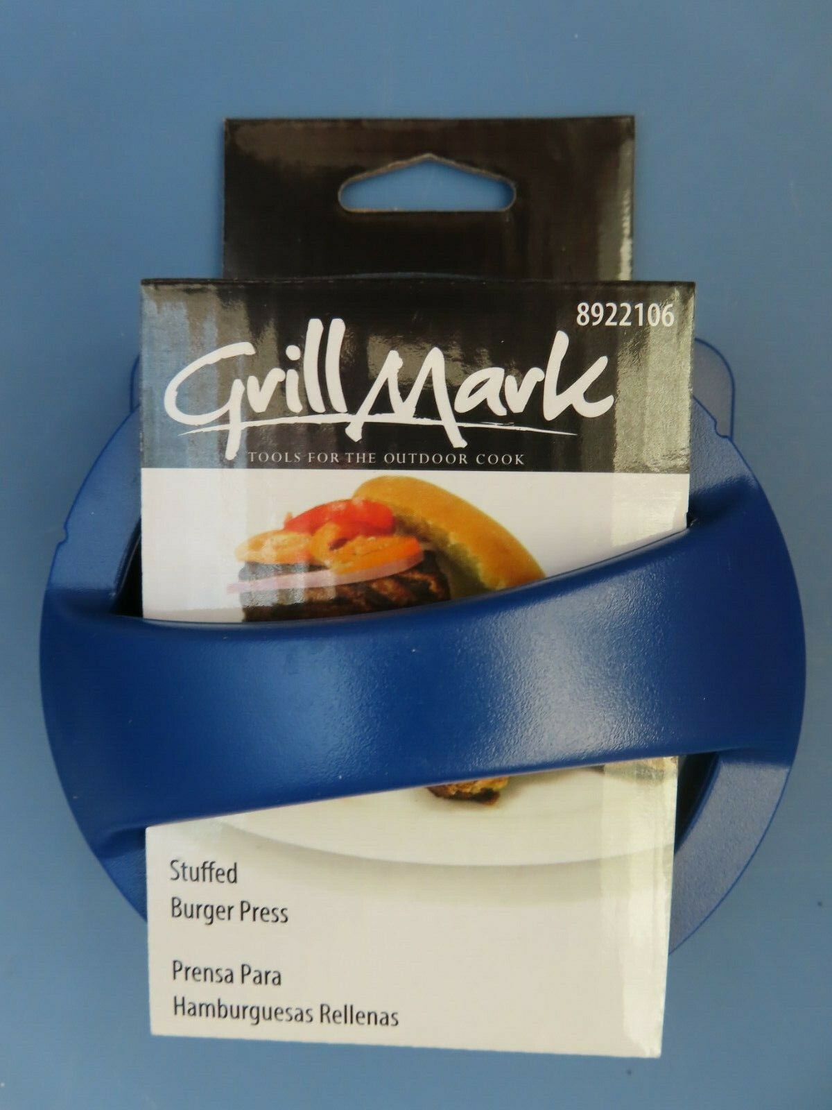 Grill Mark Plastic Resin Stuffed Burger Press. # 24795-C18 NEW gallery