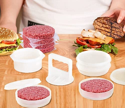 Contenedores Para Congelador Hamburger Press Patty Maker - Paquete Convenient... gallery